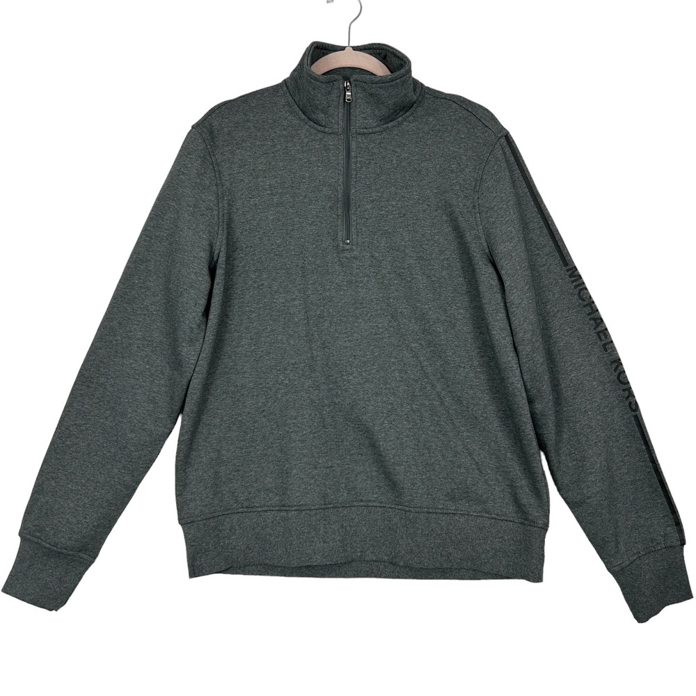 Micheal Kors Pullover Quarter Zip Sweater Size Medium